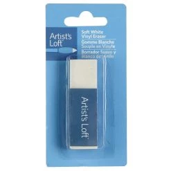 Discount β 12 Pack: White Vinyl Eraser by Artist’s Loft® by Artists Loft π