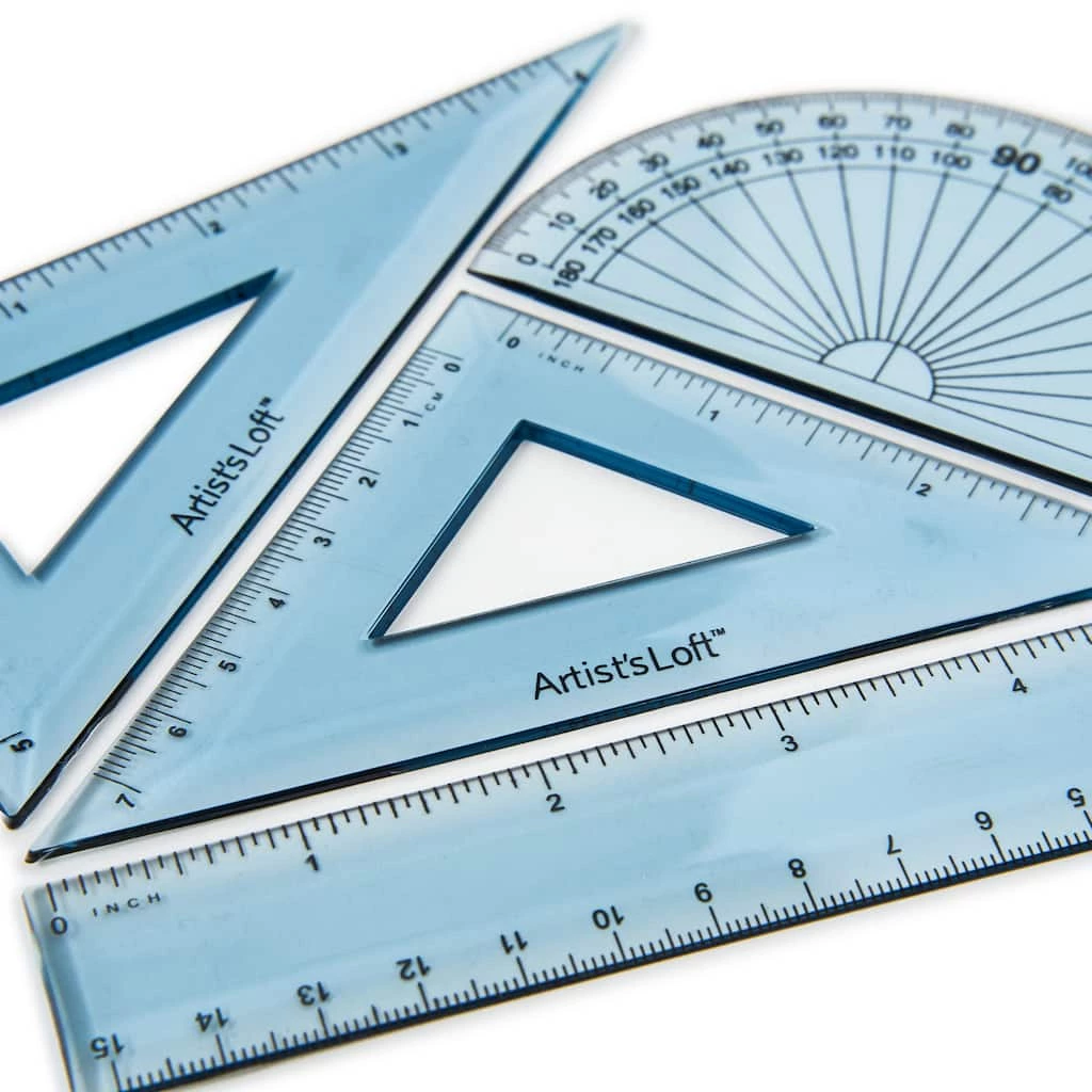 New π 6" Ruler Combo Set by Artist's Loft™ by Artists Loft π 4 New π 6" Ruler Combo Set by Artist's Loft™ by Artists Loft π - Image 2