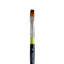 Budget 🔥 12 Pack: Vienna Golden Taklon Short Handle Flat Shader Brush by Artist's Loft™ by Artists Loft 🧨