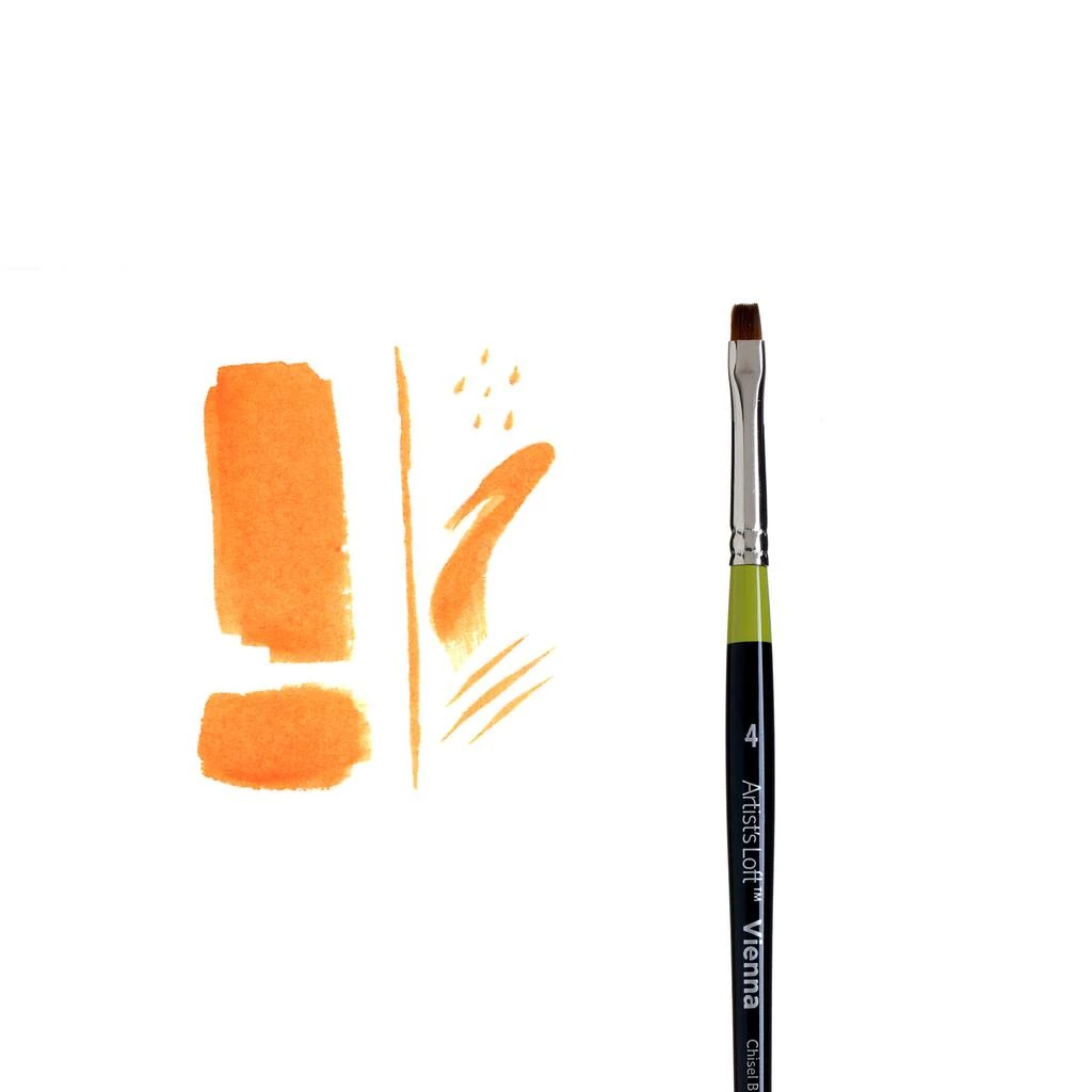 Discount π 12 Pack: Vienna Golden Taklon Short Handle Chisel Blender Brush by Artist's Loft™ by Artists Loft βοΈ 5 Discount π 12 Pack: Vienna Golden Taklon Short Handle Chisel Blender Brush by Artist's Loft™ by Artists Loft βοΈ - Image 3