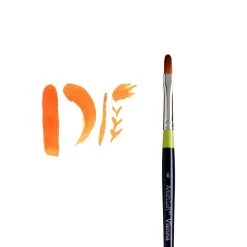 Budget ⌛ Golden Taklon Short Handle Filbert Brush by Artist's Loft™ Vienna by Artists Loft 🔔 -Artists Loft Sales 10013309 3