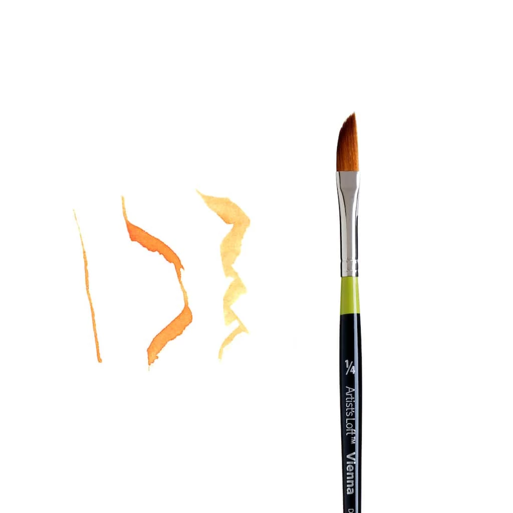 Wholesale π Golden Taklon Short Handle Dagger Striper Brush by Artist's Loft™ Vienna by Artists Loft π 5 Wholesale π Golden Taklon Short Handle Dagger Striper Brush by Artist's Loft™ Vienna by Artists Loft π - Image 3