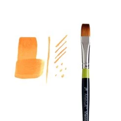 Flash Sale 🎁 12 Pack: Vienna Golden Taklon Short Handle Flat Wash Brush by Artist's Loft™ by Artists Loft 🔥 -Artists Loft Sales 10064886 3