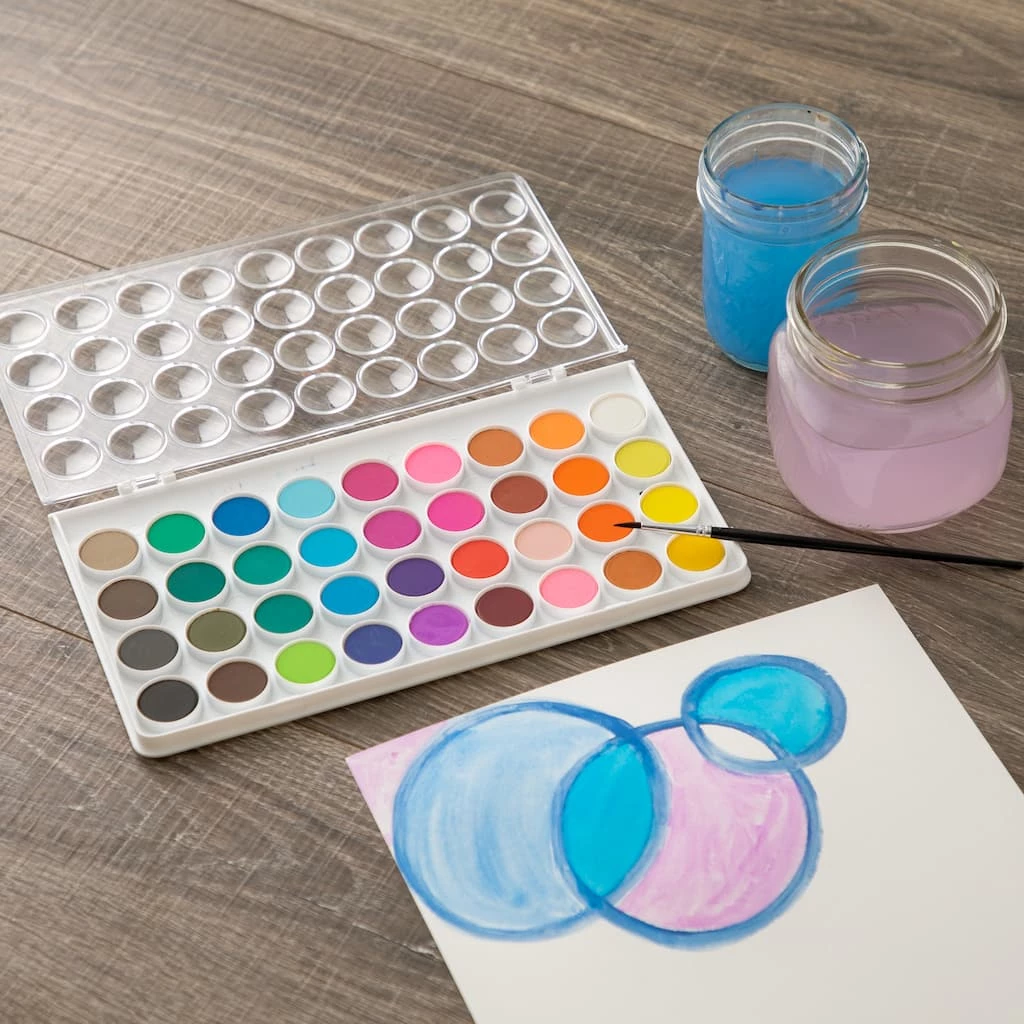 Discount π 36 Color Watercolor Pan Set by Artist's Loft™ Necessities™ by Artists Loft 𧨠4 Discount π 36 Color Watercolor Pan Set by Artist's Loft™ Necessities™ by Artists Loft 𧨠- Image 2