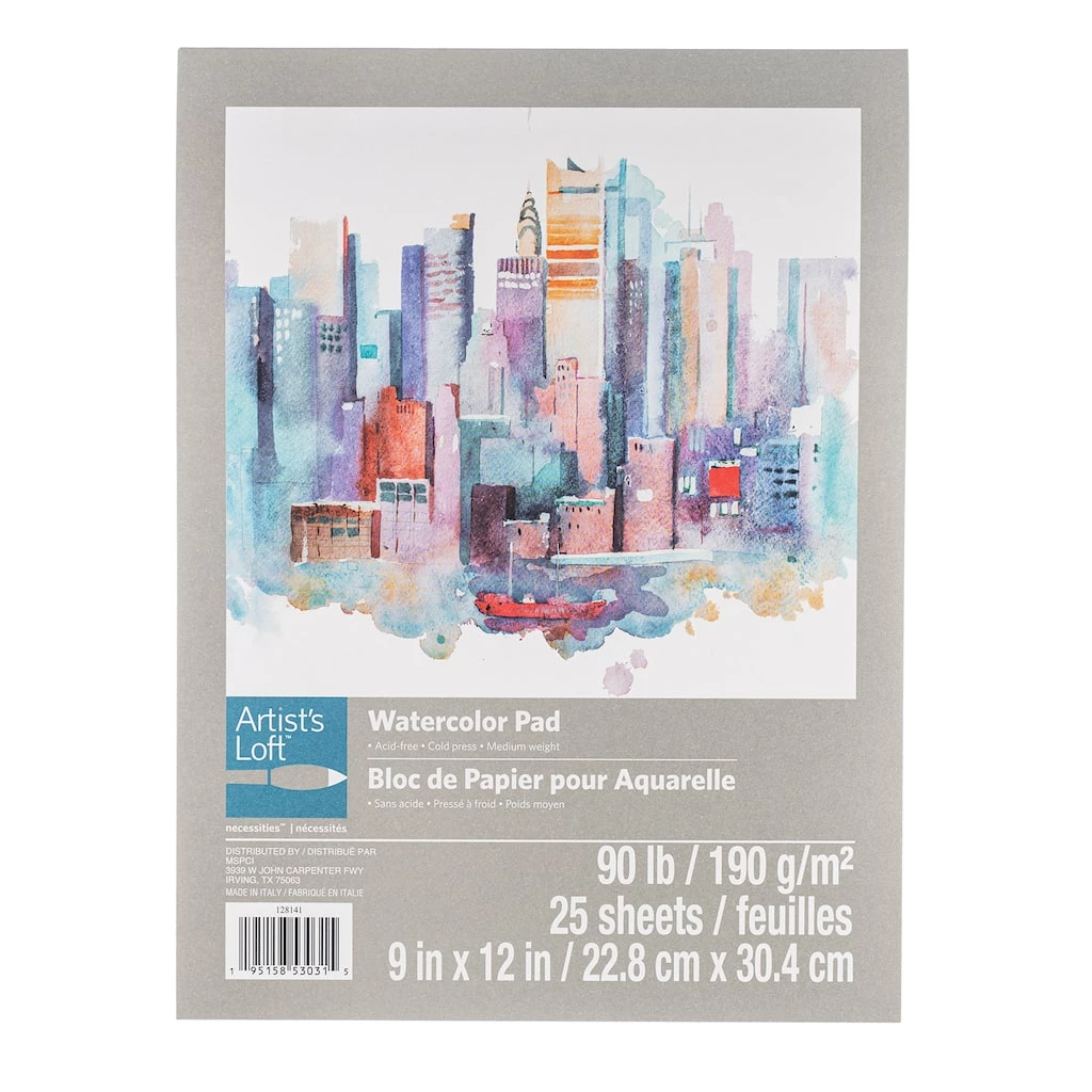 Best deal π Necessities™ Watercolor Pad by Artist’s Loft™, 9" x 12" by Artists Loft π€© 3 Best deal π Necessities™ Watercolor Pad by Artist’s Loft™, 9" x 12" by Artists Loft π€©