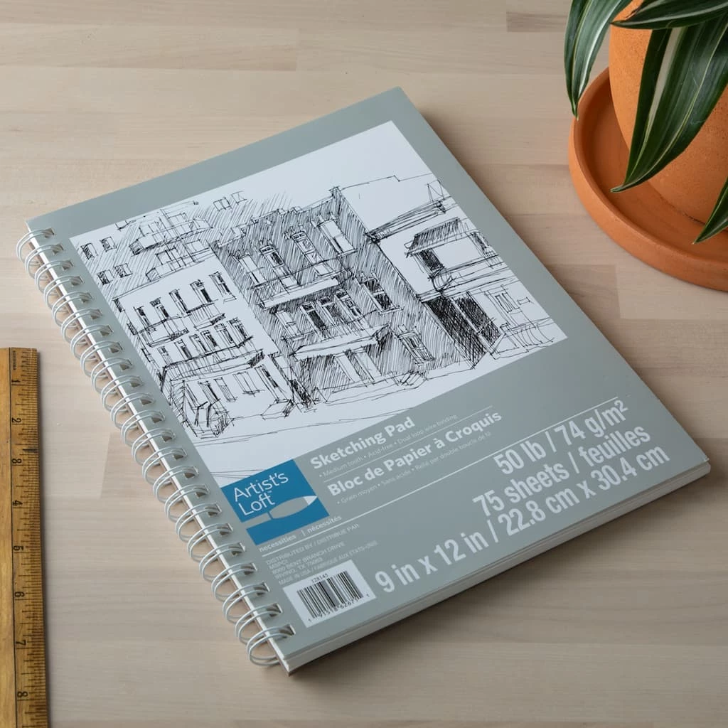 Cheapest π₯ Necessities™ Sketching Pad by Artist’s Loft™, 9" x 12" by Artists Loft π 4 Cheapest π₯ Necessities™ Sketching Pad by Artist’s Loft™, 9" x 12" by Artists Loft π - Image 2