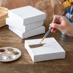 Deals 🎉 4 Pack 6" x 6" Deco Canvas, Level 1 by Artist's Loft® by Artists Loft ✔️ -Artists Loft Sales 10150856 20