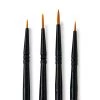 Cheap 🛒 4 Piece Golden Synthetic Round Acrylic Brushes By Artist's Loft® Necessities™ by Artists Loft 👏 -Artists Loft Sales 10171138 21