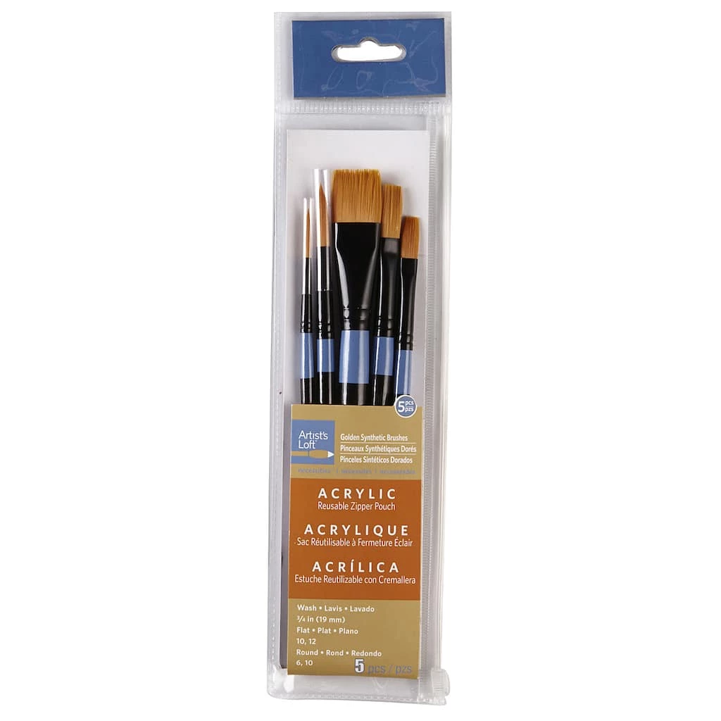 Cheapest π Golden Synthetic Brushes by Artist's Loft® Necessities™ by Artists Loft π 7 Cheapest π Golden Synthetic Brushes by Artist's Loft® Necessities™ by Artists Loft π - Image 5