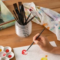 Best reviews of 🛒 Necessities™ Synthetic 10 Piece Brush Set by Artist's Loft® by Artists Loft 🔥 -Artists Loft Sales 10171148 21