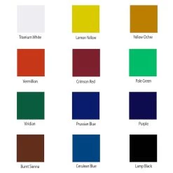 Hot Sale 😀 12 Color Gouache Paint by Artist's Loft™ Necessities™ by Artists Loft 🎉 -Artists Loft Sales 10184746 6