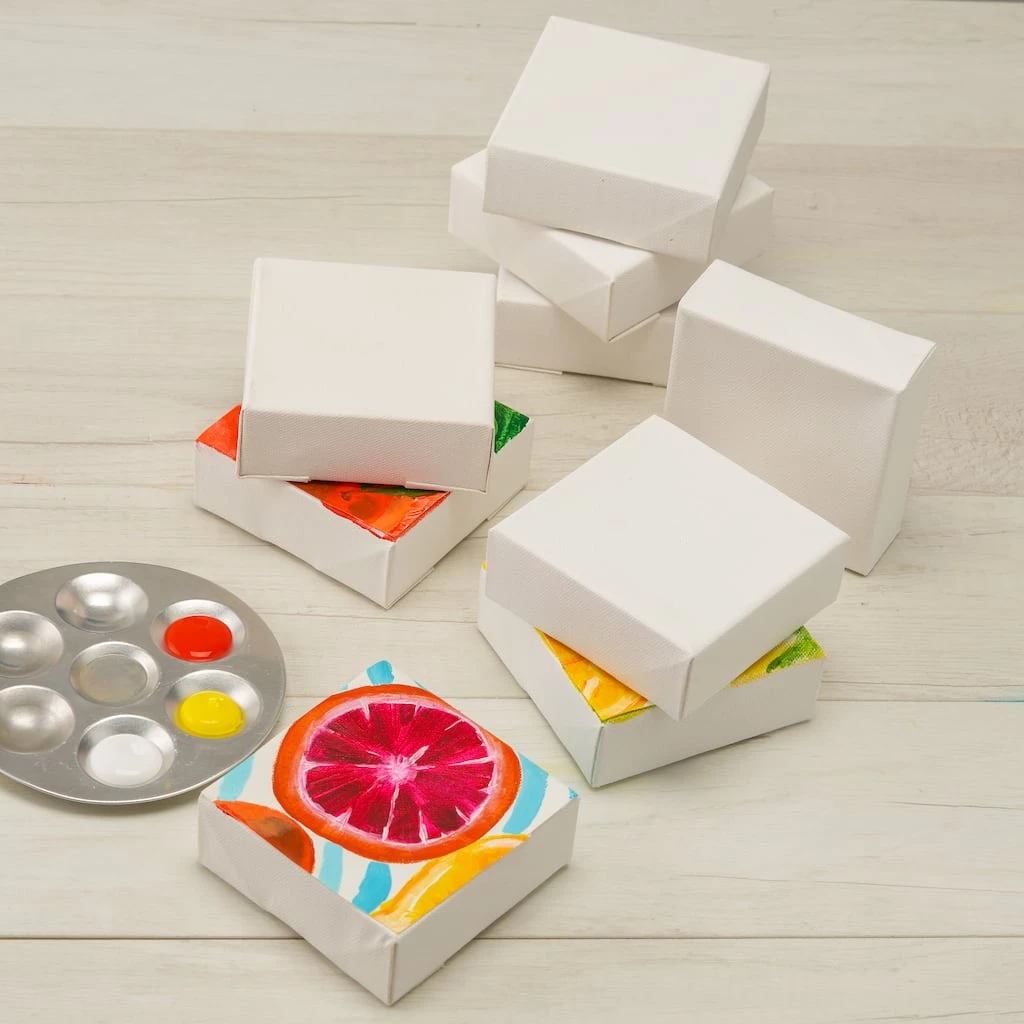 Discount π 9 Pack 4" x 4" Deco Canvas, Level 1 by Artist's Loft® by Artists Loft π 4 Discount π 9 Pack 4" x 4" Deco Canvas, Level 1 by Artist's Loft® by Artists Loft π - Image 2