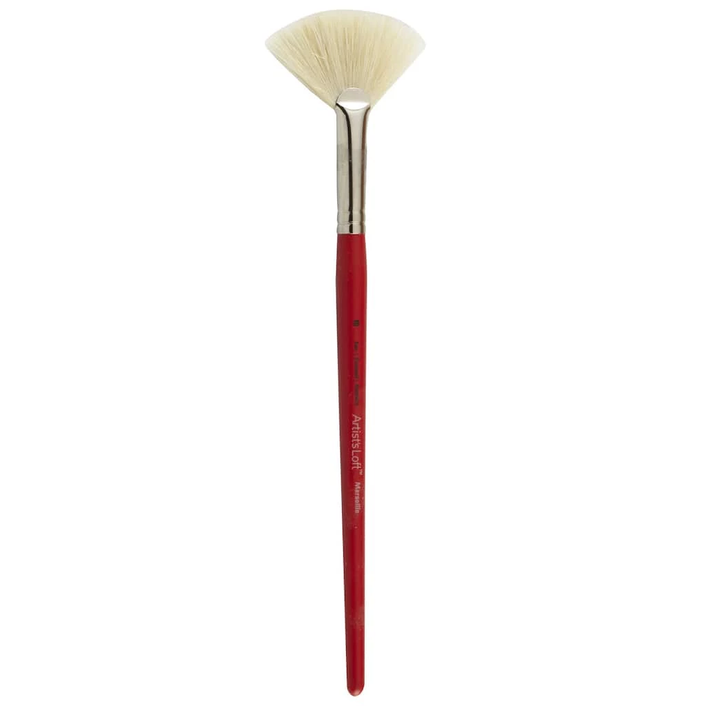 Best Sale π₯° Marseille Bristle Fan Brush by Artist's Loft® by Artists Loft π₯° 3 Best Sale π₯° Marseille Bristle Fan Brush by Artist's Loft® by Artists Loft π₯°