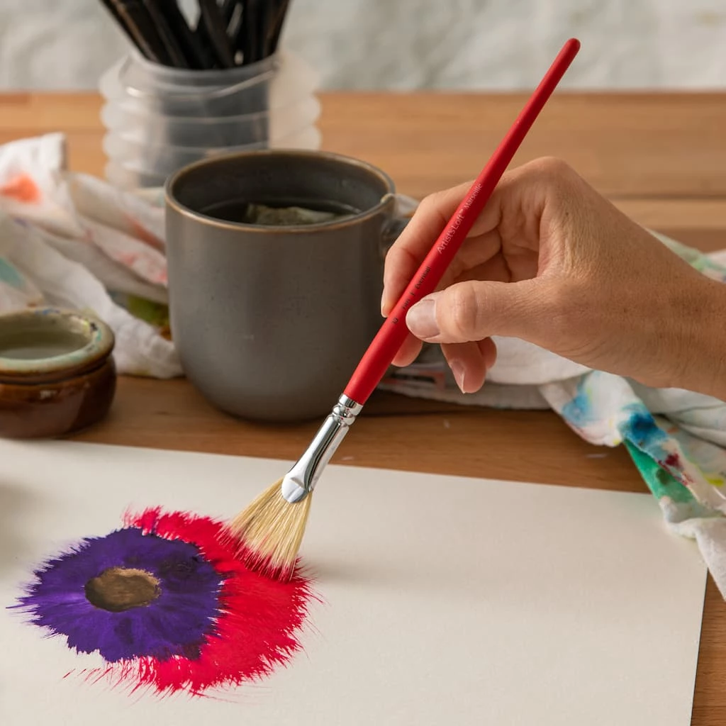 Best Sale π₯° Marseille Bristle Fan Brush by Artist's Loft® by Artists Loft π₯° 4 Best Sale π₯° Marseille Bristle Fan Brush by Artist's Loft® by Artists Loft π₯° - Image 2