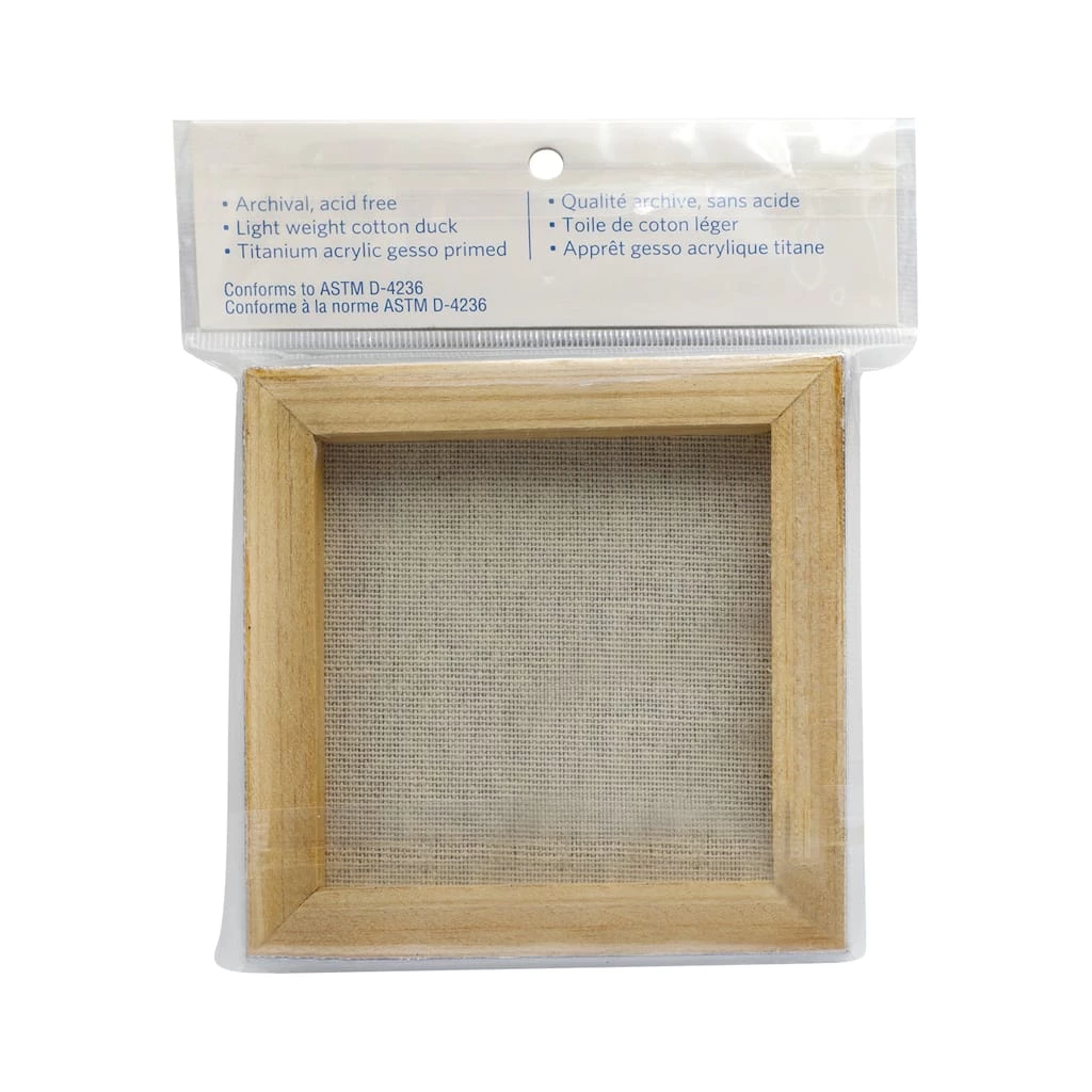 Best deal π 12 Packs: 2 ct. (24 total) 4" x 4" Black Mini Canvas by Artist's Loft™ Necessities™ by Artists Loft π 6 Best deal π 12 Packs: 2 ct. (24 total) 4" x 4" Black Mini Canvas by Artist's Loft™ Necessities™ by Artists Loft π - Image 4