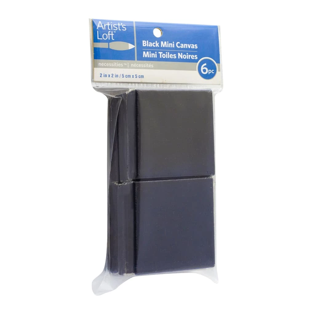 Discount π 12 Packs: 6 ct. (72 total) 2" x 2" Black Mini Canvas by Artist's Loft™ Necessities™ by Artists Loft π₯° 6 Discount π 12 Packs: 6 ct. (72 total) 2" x 2" Black Mini Canvas by Artist's Loft™ Necessities™ by Artists Loft π₯° - Image 4