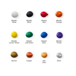 Buy 🔔 Metallic Acrylic Paint 12 Color Set by Artist's Loft® by Artists Loft 🥰 -Artists Loft Sales 10256254 25