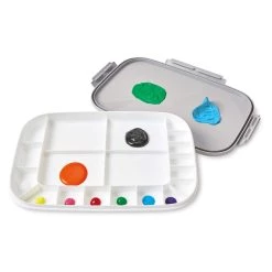 Wholesale 🤩 6 Pack: Peel-Off Palette with Lid by Artist's Loft™ by Artists Loft 🧨