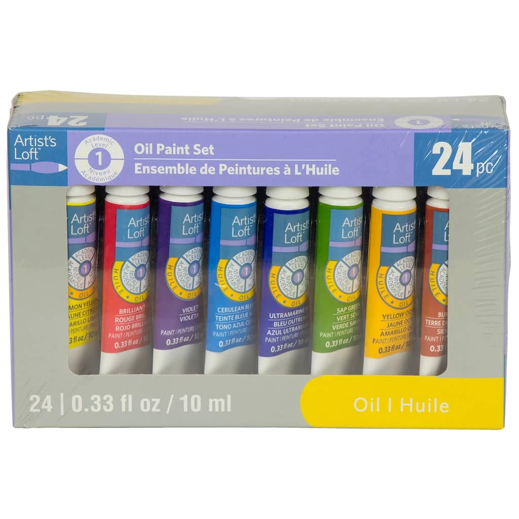 Cheapest π Oil Paint Set By Artist's Loft™, 24 Pieces by Artists Loft 𧨠3 Cheapest π Oil Paint Set By Artist's Loft™, 24 Pieces by Artists Loft π§¨