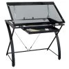 Cheapest 🤩 Contemporary Glass Top Drafting Table by Artist's Loft™ by Artists Loft 😍 -Artists Loft Sales 1046990 N