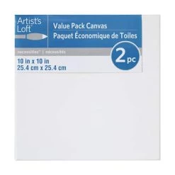 New 😍 2 Pack Value Pack Canvas by Artist's Loft® Necessities™ by Artists Loft 🤩 -Artists Loft Sales 10473157 1 1