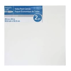 Promo ✨ 2 Pack Value Pack Canvas by Artist's Loft® Necessities™ by Artists Loft 🎉 -Artists Loft Sales 10473163 1