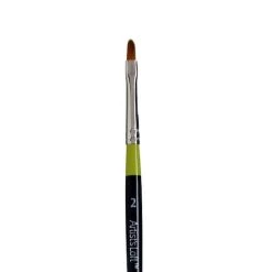 Best Pirce 🌟 12 Pack: Vienna Golden Taklon Short Handle Filbert Brush by Artist's Loft™ by Artists Loft 😍 -Artists Loft Sales 10474975 2 1