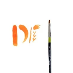 Best Pirce 🌟 12 Pack: Vienna Golden Taklon Short Handle Filbert Brush by Artist's Loft™ by Artists Loft 😍 -Artists Loft Sales 10474975 3