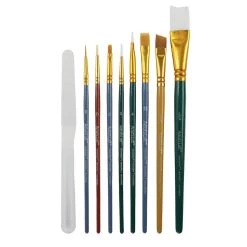Buy 🥰 12 Packs: 25 ct. (300 total) Super Value Brush Set by Artist's Loft™ Necessities™ by Artists Loft ⌛ -Artists Loft Sales 10503498 9 1