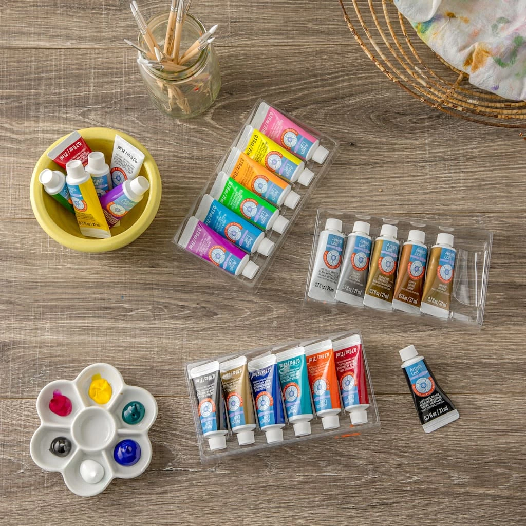 Cheap π Metallic & Neon Acrylic Paint Set By Artist's Loft™ by Artists Loft π 4 Cheap π Metallic & Neon Acrylic Paint Set By Artist's Loft™ by Artists Loft π - Image 2