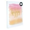 Best Pirce 🛒 Be Happy Lined Journal by Artist's Loft™, 6" x 8" by Artists Loft 😀 -Artists Loft Sales 10532074 1