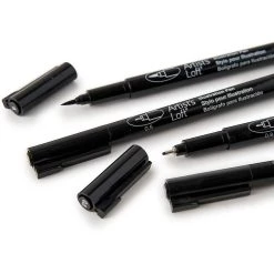 Promo ⭐ Multi Tip Black Illustration Pen Set By Artist's Loft™ by Artists Loft 😍