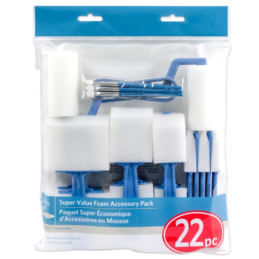 Discount π Super Value 22 Piece Foam Brush Set By Artist's Loft™ Necessities™ by Artists Loft π 5 Discount π Super Value 22 Piece Foam Brush Set By Artist's Loft™ Necessities™ by Artists Loft π - Image 3