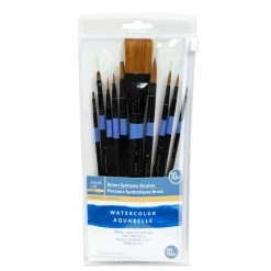 Best Sale π₯° 12 Packs: 10 ct. (120 total) Necessities™ Brown Synthetic Watercolor Brush Set by Artist's Loft™ by Artists Loft π 7 Best Sale π₯° 12 Packs: 10 ct. (120 total) Necessities™ Brown Synthetic Watercolor Brush Set by Artist's Loft™ by Artists Loft π -Artists Loft Sales 10552923 1