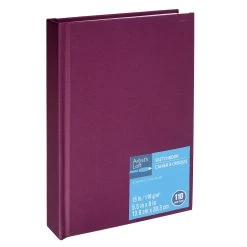 Top 10 π 12 Pack: Purple Hardcover Sketchbook by Artist's Loft™, 5.5" x 8" by Artists Loft π