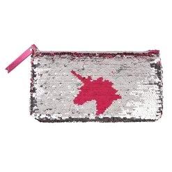 Cheapest 😍 Silver & Red Unicorn Pouch by Artist's Loft™ by Artists Loft 🧨