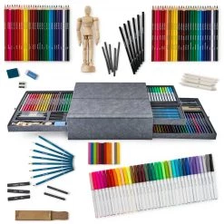 Deals 🎉 140 pc. Deluxe Drawing Set by Artist's Loft® by Artists Loft 🎉 -Artists Loft Sales 10568486 43