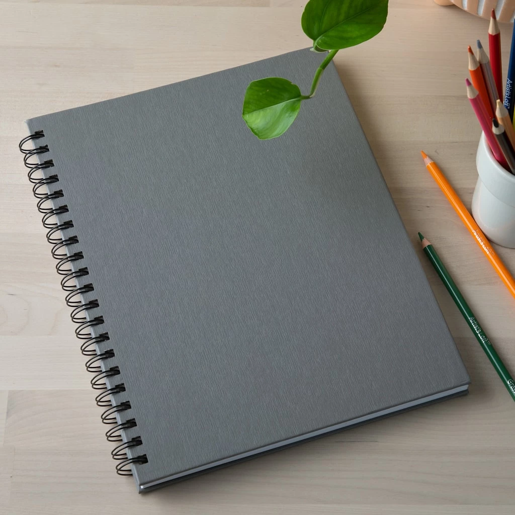 Flash Sale β Gray Wirebound Sketchbook by Artist's Loft™ by Artists Loft π 4 Flash Sale β Gray Wirebound Sketchbook by Artist's Loft™ by Artists Loft π - Image 2