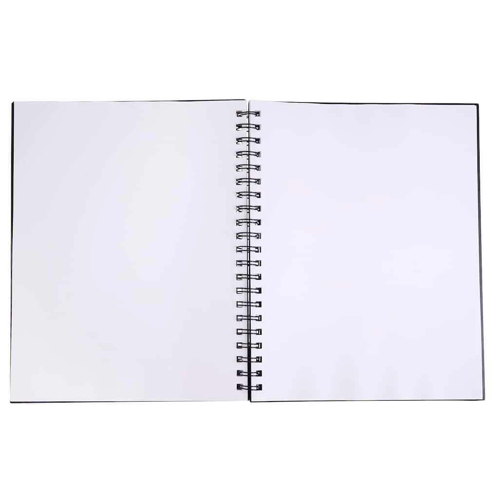 Coupon β 12 Pack: Black Wirebound Sketchbook by Artist's Loft™, 8.5" x 11" by Artists Loft π 5 Coupon β 12 Pack: Black Wirebound Sketchbook by Artist's Loft™, 8.5" x 11" by Artists Loft π - Image 3