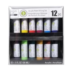 Hot Sale 🥰 Level 3 Acrylic Paint Mixing Set by Artist's Loft® 12ct. by Artists Loft 😉
