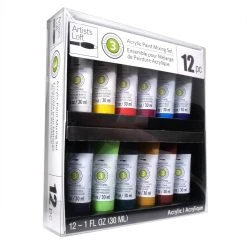 Hot Sale 🥰 Level 3 Acrylic Paint Mixing Set by Artist's Loft® 12ct. by Artists Loft 😉 -Artists Loft Sales 10597389 3