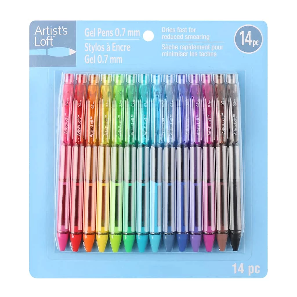 Budget π 6 Packs: 14 ct. (84 total) Retractable Gel Pen Set by Artist's Loft™ by Artists Loft π― 7 Budget π 6 Packs: 14 ct. (84 total) Retractable Gel Pen Set by Artist's Loft™ by Artists Loft π― - Image 5