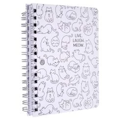 New 😉 Cat Spiral Bound Journal by Artist's Loft™ by Artists Loft 🌟