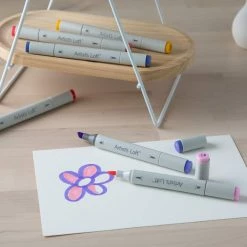 Top 10 👍 Floral Level 2 Dual Tip Sketch Marker Set by Artist’s Loft™ by Artists Loft ✔️ -Artists Loft Sales 10597725 24