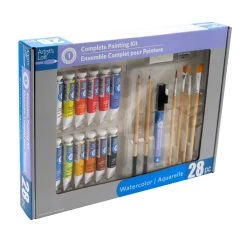 Coupon ❤️ 6 Pack: 28 Piece Level 1 Complete Watercolor Painting Set by Artist's Loft™ by Artists Loft ❤️ -Artists Loft Sales 10598005 2