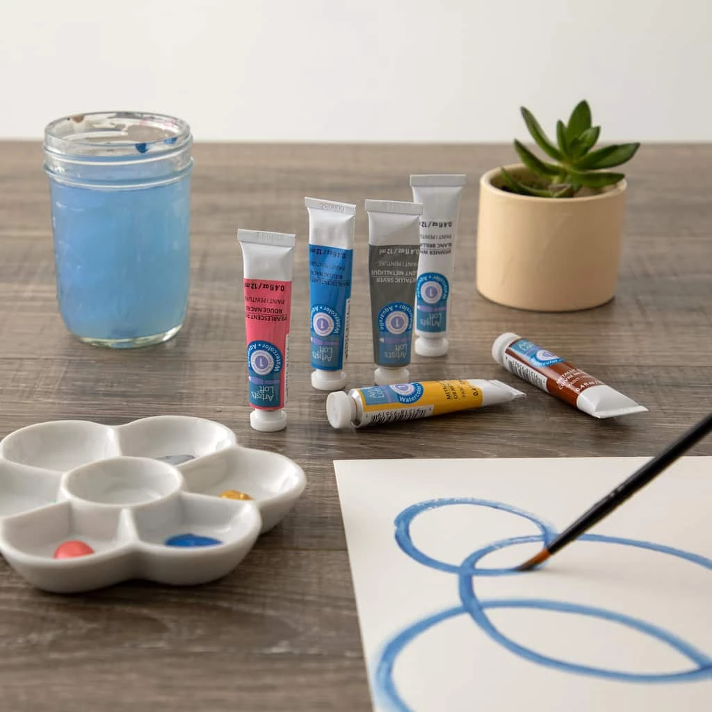 Promo π₯° Metallic Watercolor Paint Set by Artist's Loft™ by Artists Loft π₯° 3 Promo π₯° Metallic Watercolor Paint Set by Artist's Loft™ by Artists Loft π₯°