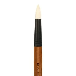 Brand new ❤️ Level 1 Oil Short Handle Round Brush by Artist's Loft™ by Artists Loft 🌟