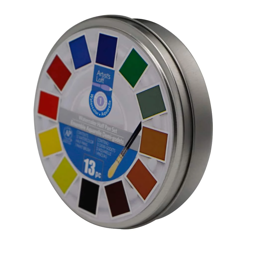 Best Pirce π― 12 Pack: Watercolor Half-Pan Set by Artist's Loft™ by Artists Loft π 7 Best Pirce π― 12 Pack: Watercolor Half-Pan Set by Artist's Loft™ by Artists Loft π - Image 5