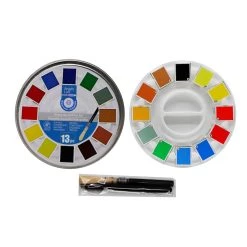 Best Pirce π― 12 Pack: Watercolor Half-Pan Set by Artist's Loft™ by Artists Loft π