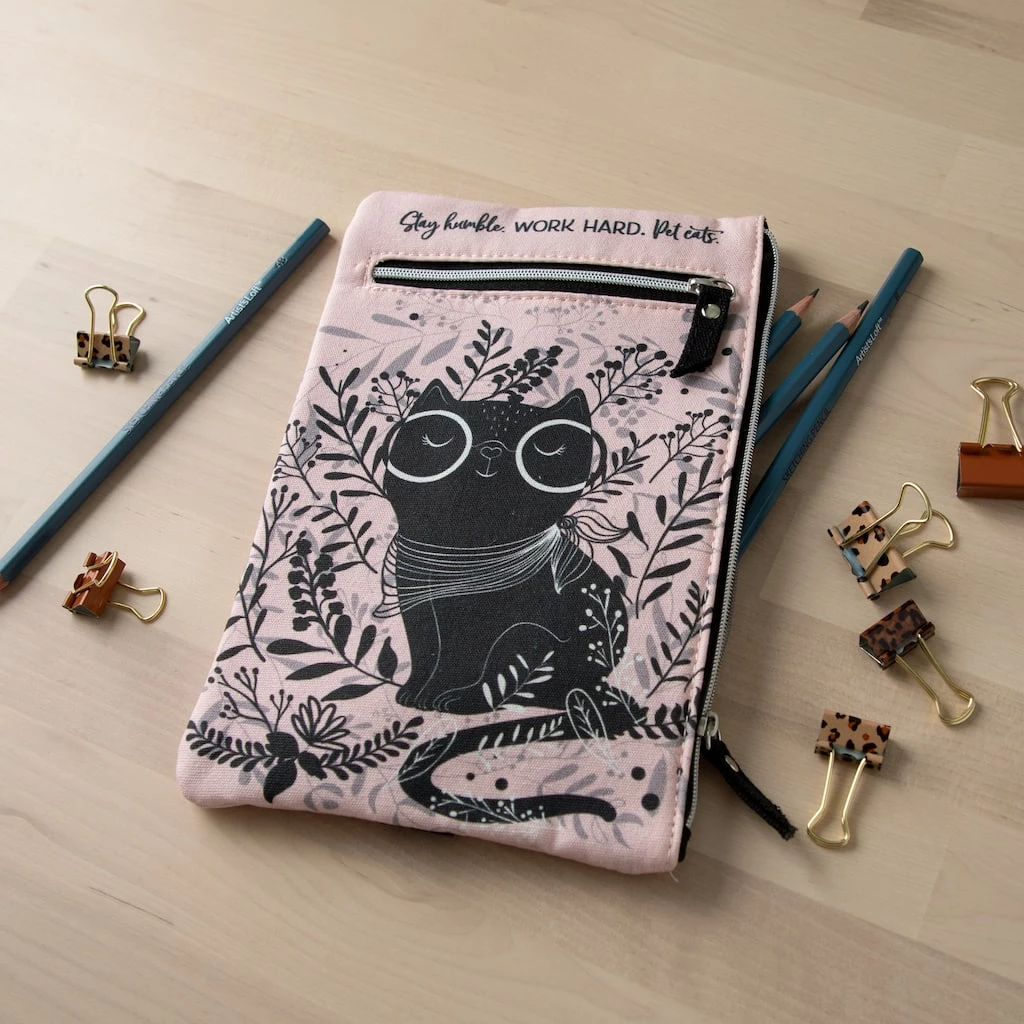 Discount π Cat Pouch by Artist's Loft™ by Artists Loft π 4 Discount π Cat Pouch by Artist's Loft™ by Artists Loft π - Image 2